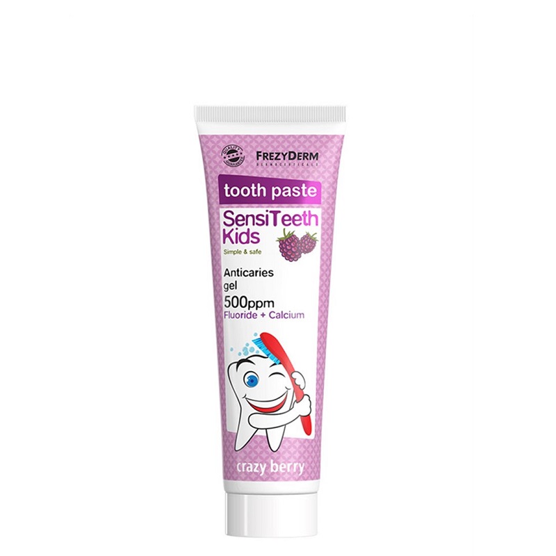 FREZYDERM Sensiteeth Tooth Paste 500ppm Παιδική Οδοντόκρεμα 50ml